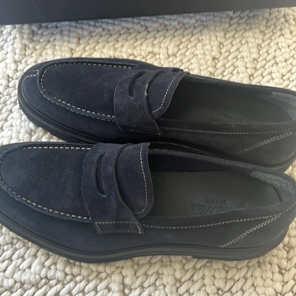 Good Man Brand Navy Loafers